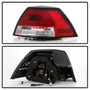 Spyder Version 2 Light Bar LED Tail Lights for Pontiac G8 - Red Clear