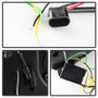 Spyder Projector Headlights V2 Switch Back Light Bar for Ford F-250 SD - Black