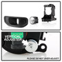 Spyder Style Fog Lights w/ Universal Switch for Dodge Ram 1500 - Clear