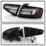 Spyder LED Tail Lights for Audi A4 4DR - Black