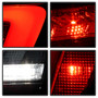 Spyder LED Tail Lights for Audi A4 4DR - Black