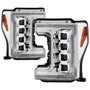 Spyder Full LED Headlights for Ford F-250/F-350/F450 - Black