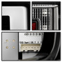Spyder LED Tail Lights for Ford F250 SD LED Model Only - Black