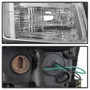 xTune Light Bar DRL Projector Headlights for Ford Fusion - Chrome