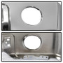 Spyder Front Bumper w/ Fog Light Hole for Ford F150 - Chrome