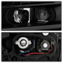 xTune DRL Halogen Projector Headlights for Chevy Impala - Black Smoke