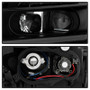 xTune DRL Halogen Projector Headlights for Chevy Impala - Black Smoke