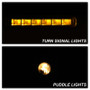 xTune Heated Amber Seq LED Signal Pwr Mirrors for Ford F-150 - Pair