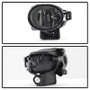 Spyder Fog Lights w/o Switch for Acura TL - Smoke