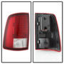 xTune LED Tail Lights for Dodge Ram 1500 - Red Clear
