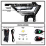 Spyder Style Full LED Fog Lights w/ Switch for Ford F150