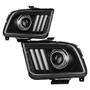 Spyder V2 High-Power LED Headlights for Ford Mustang - Black
