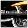 Spyder LED Projector Headlights for BMW F30 3 Series 4Dr - Chrome