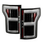 Spyder LED Tail Lights w/ Rear Blind Spot for Ford F150 - Black