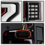 Spyder LED Tail Lights w/ Rear Blind Spot for Ford F150 - Black