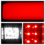 Spyder LED Tail Lights w/ Rear Blind Spot for Ford F150 - Black