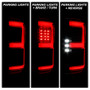Spyder LED Tail Lights w/ Rear Blind Spot for Ford F150 - Black