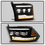 Spyder Headlights Halogen Model Only for Dodge RAM 1500/RAM 2500/3500