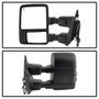 xTune Extendable Heated Mirrors for Ford Superduty - Smoke