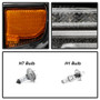 Spyder Projector Headlights LED DRL for Chevy Silverado 2500/3500 - Black