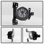 Spyder Fog Lights w/ Switch for Mitsubishi Mirage - Clear