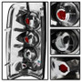 Spyder Euro Tail Lights for Chevy Silverado 1500 - Black Smoke