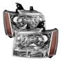 xTune Crystal Headlights for Chevy Suburban 1500/2500 - Chrome