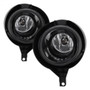 Spyder Fog Lights w/ Switch for Nissan Frontier Metal Chrome Bumper - Clear