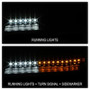 xTune Headlights & LED Bumper Lights for GMC Sierra/Yukon - Black