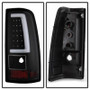 xTune Version 3 Tail Lights for Chevy Silverado 1500/2500/3500 - Black