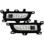 Spyder Style Fog Lights w/ Switch for Nissan Titan - Clear