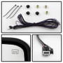 xTune Heated Amber LED Signal Mirrors for Chevy Silverado - Chrome