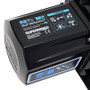 Superwinch 12000 LBS 12V DC 3/8in x 80ft Synthetic Rope SX12SR Winch - Black