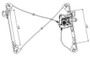 Window Regulator GM1350126 - diagram