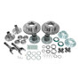Yukon Gear Spin Free Locking Hub Kit For Dana 30 44 TJ XJ YJ 27 Spline 5 X 4.5in
