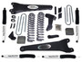 Performance Lift Kit for Ford F-250 Super Duty 4x4 (4in, SX8000 Shocks)