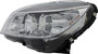 Left Headlight Assembly BZ136-B001L - angled view