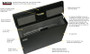 Tuffy Laptop Computer Lockbox with Keyed Lock for Universal