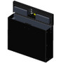 Tuffy Laptop Computer Lockbox with Keyed Lock for Universal