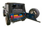 Tuffy Tailgate Security Enclosure Black for Jeep Wrangler TJ (1997-2006)
