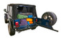 Tuffy Tailgate Security Enclosure Black for Jeep Wrangler TJ (1997-2006)