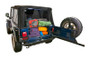 Tuffy Tailgate Security Enclosure Black for Jeep Wrangler TJ (1997-2006)