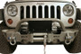 Tuffy Flip-Up License Plate Holder for Winch Roller Fairlead Black for Universal