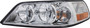 Left Headlight Assembly FR371-B001L - front view