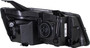 Left Headlight Assembly GM257-B001L - back view