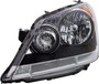Left and Right Headlight Assembly Pair HD458-B101LR - angled view