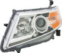 Left Headlight Assembly HD590-B001L - angled view
