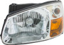 Left Headlight Assembly KA012-B001L - angled view