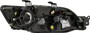Left Headlight Assembly MB291-B001L - back view
