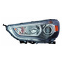 CAPA Certified Left Headlight Assembly 314-1146L-AC2 - front view